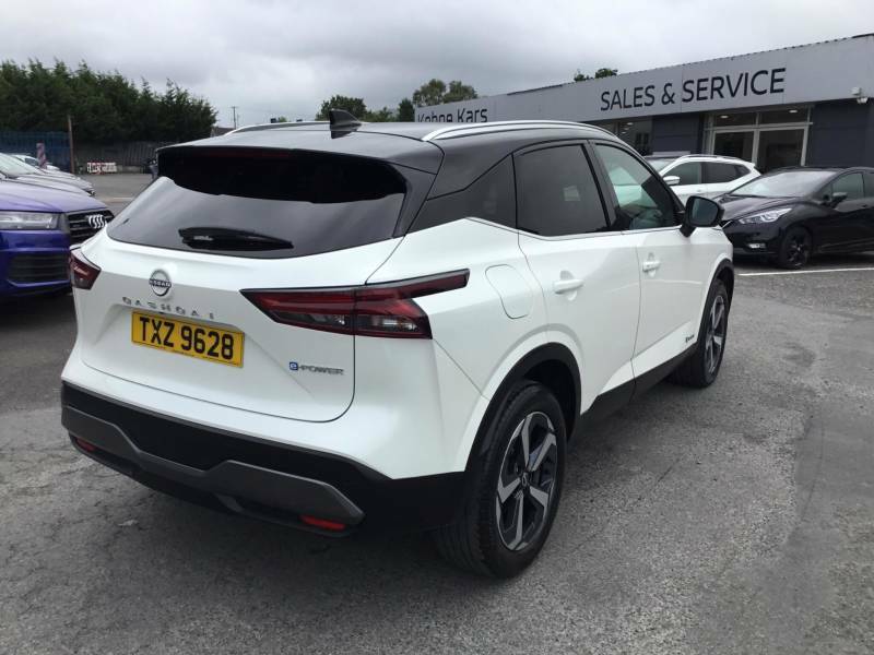 Nissan Qashqai 1.5 H E-power N-connecta Euro 6 Ss White #6