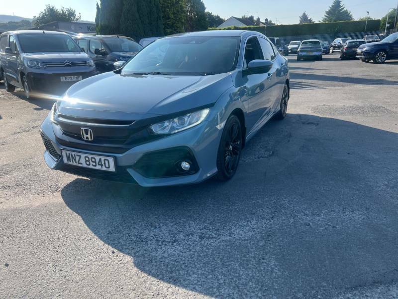 Honda Civic 1.0 Vtec Turbo Sr Euro 6 Ss Grey #3