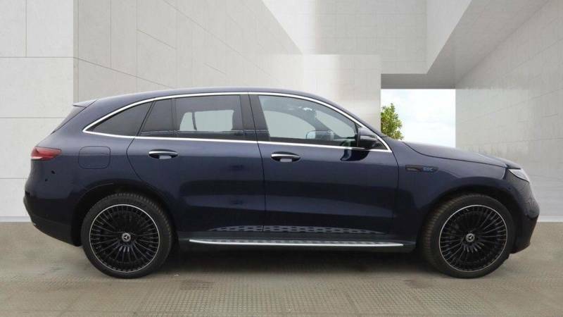 Mercedes-Benz EQC Eqc 400 80Kwh Amg Line Premium Plus 4Matic Blue #2