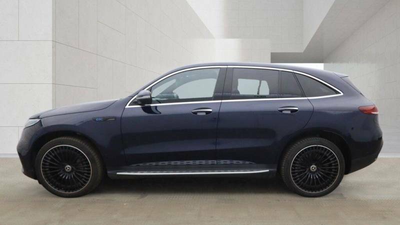 Mercedes-Benz EQC Eqc 400 80Kwh Amg Line Premium Plus 4Matic Blue #4