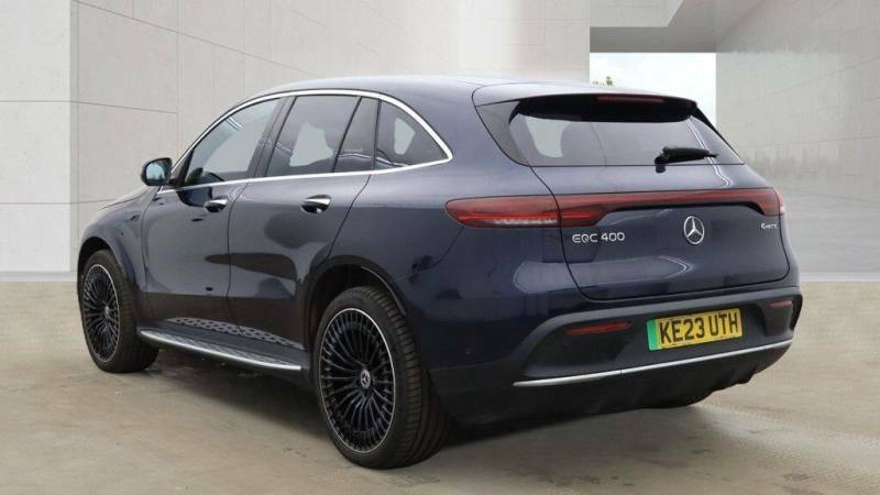 Mercedes-Benz EQC Eqc 400 80Kwh Amg Line Premium Plus 4Matic Blue #5