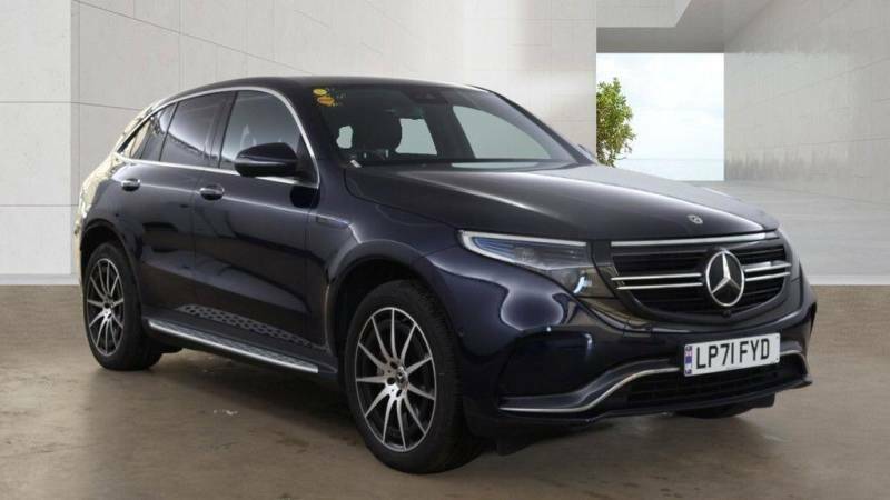 Mercedes-Benz EQC Eqc 400 80Kwh Amg Line 4Matic Blue