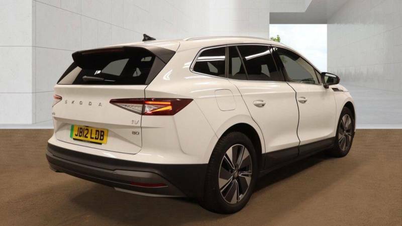 Skoda ENYAQ Iv 82Kwh 80 Dc125kw White #3