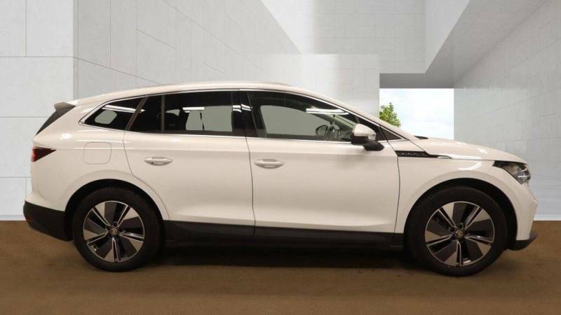 Skoda ENYAQ Iv 82Kwh 80 Dc125kw White #4