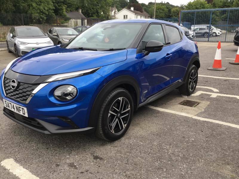 Nissan Juke 1.6 N-connecta Euro 6 - 2024 74 Blue #3