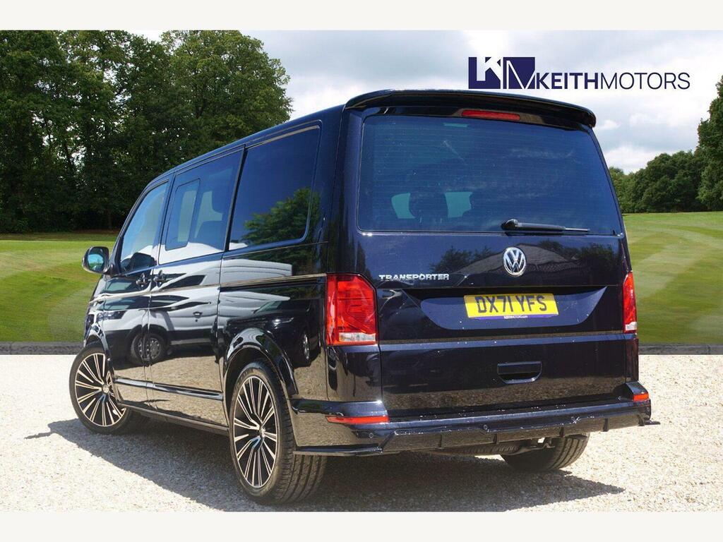 Volkswagen Transporter 2.0 Tdi T32 Highline Kombi Double Cab M Black #5