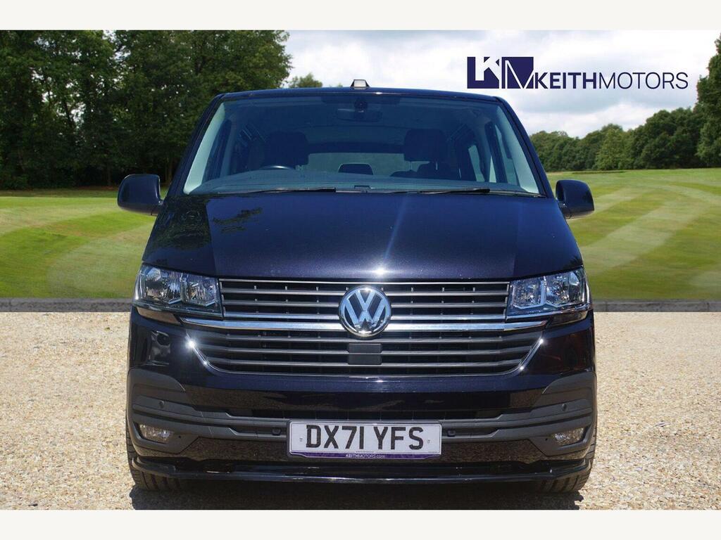 Volkswagen Transporter 2.0 Tdi T32 Highline Kombi Double Cab M Black #2