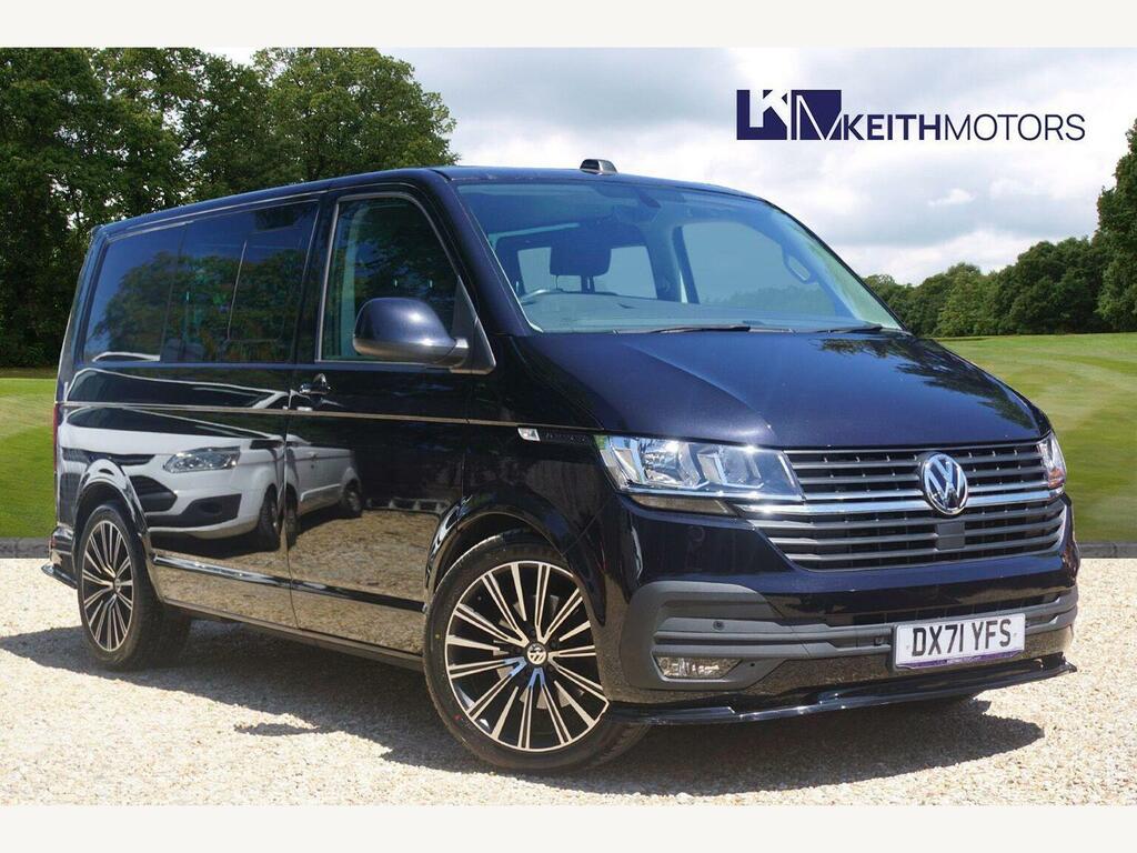 Volkswagen Transporter 2.0 Tdi T32 Highline Kombi Double Cab M Black