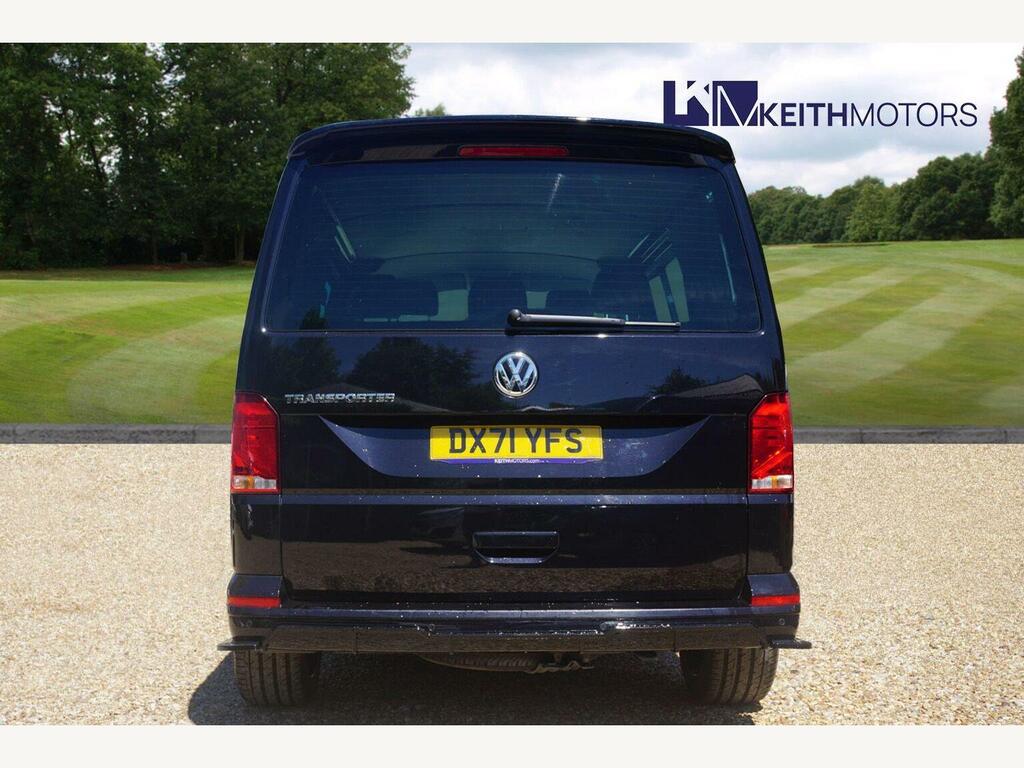 Volkswagen Transporter 2.0 Tdi T32 Highline Kombi Double Cab M Black #6