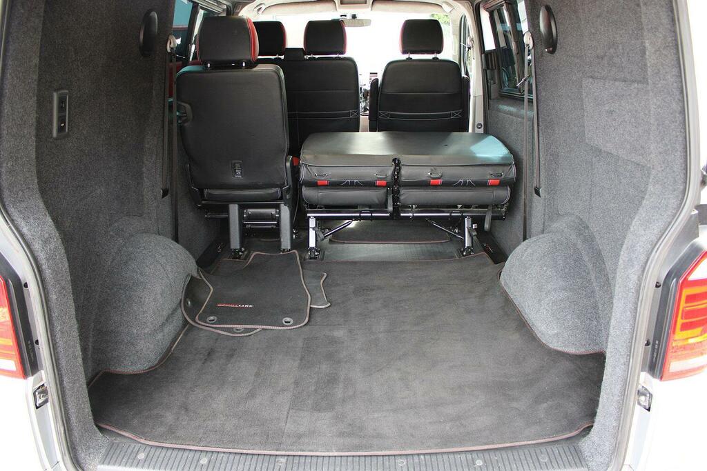 Volkswagen Transporter Sportline 2L 2.0 Bitdi T3bluemotion Tech Window Van Dies Black #15