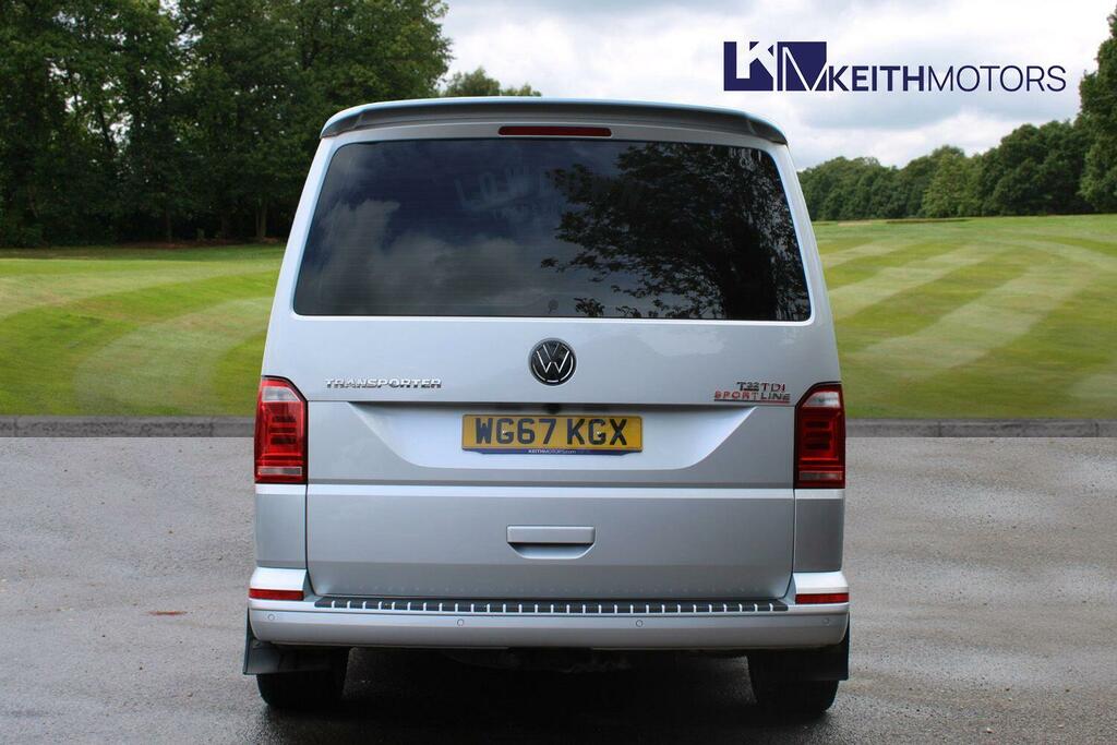 Volkswagen Transporter Sportline 2L 2.0 Bitdi T3bluemotion Tech Window Van Dies Black #4