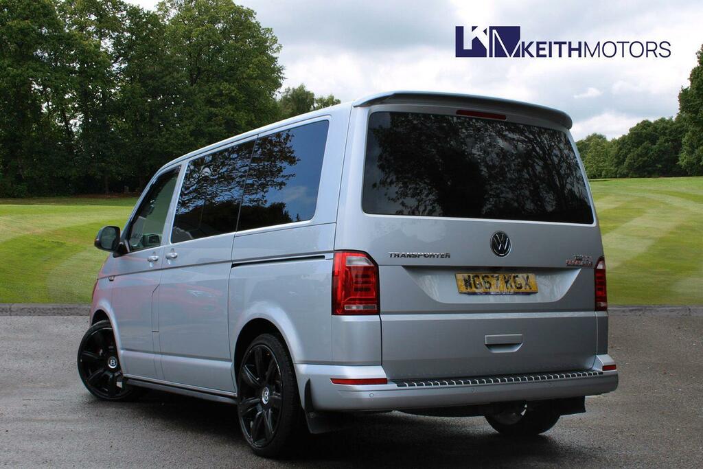 Volkswagen Transporter Sportline 2L 2.0 Bitdi T3bluemotion Tech Window Van Dies Black #3