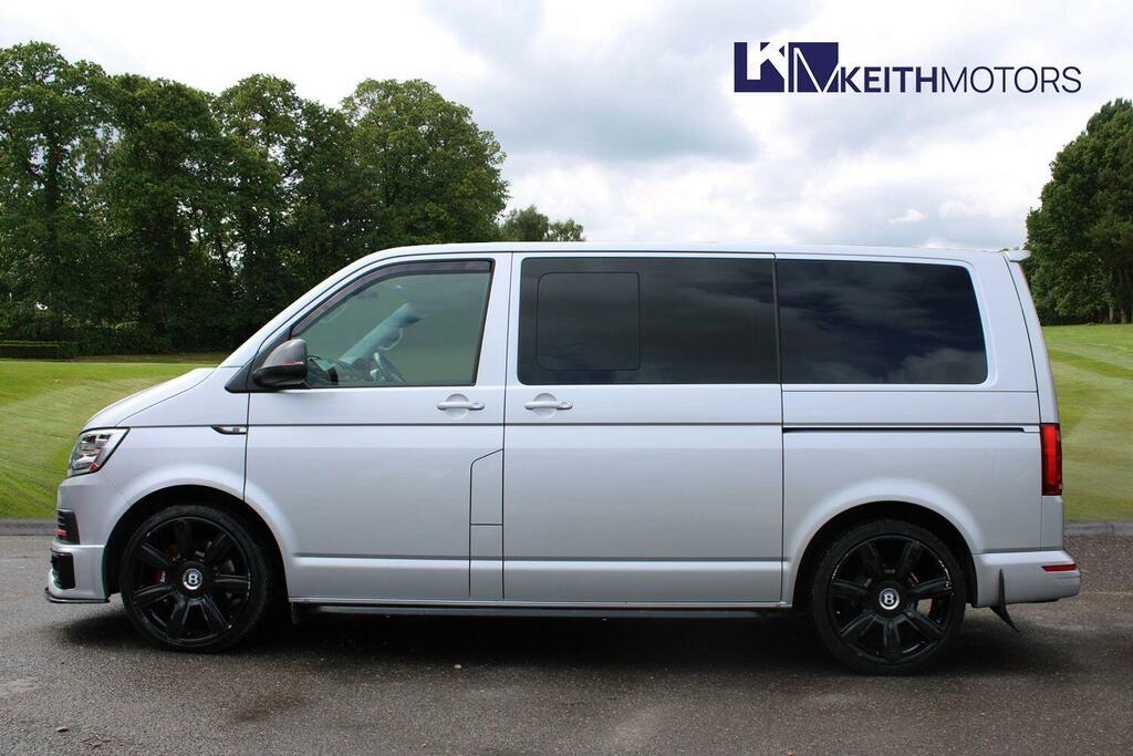 Volkswagen Transporter Sportline 2L 2.0 Bitdi T3bluemotion Tech Window Van Dies Black #2