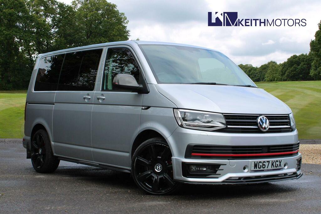 Volkswagen Transporter Sportline 2L 2.0 Bitdi T3bluemotion Tech Window Van Dies Black #1