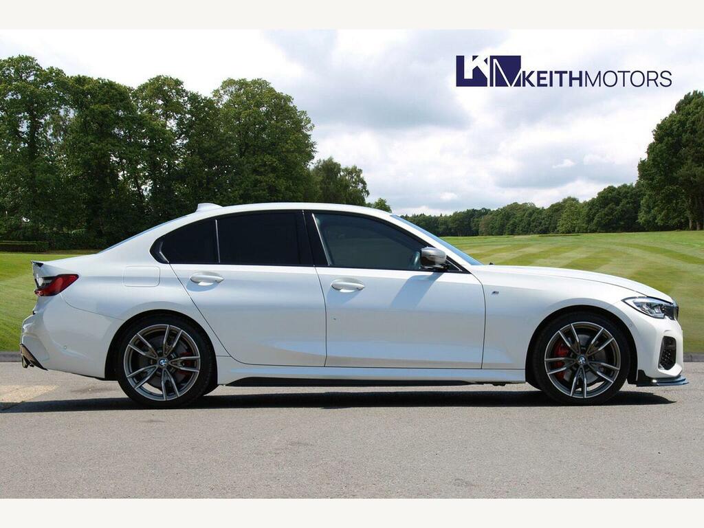 BMW 3 Series 3.0 M340i Mht Saloon Hybrid Xdrive White #4