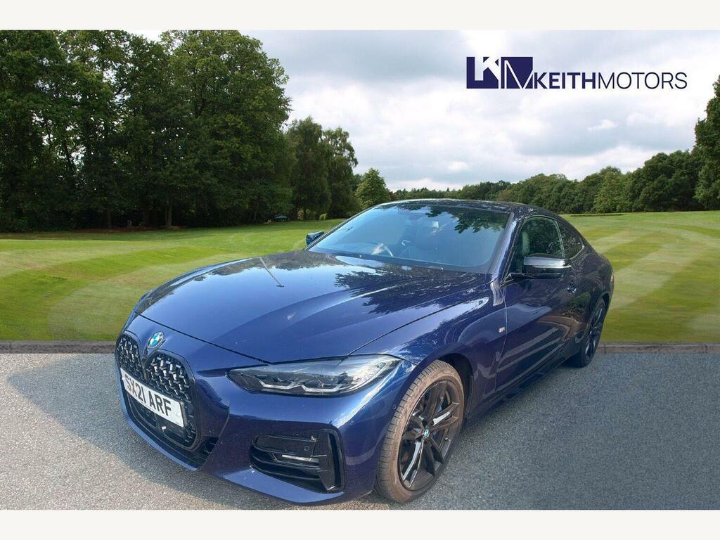 BMW 4 Series Gran Coupe 2.0 420I M Sport Pro Edition Coupe Blue