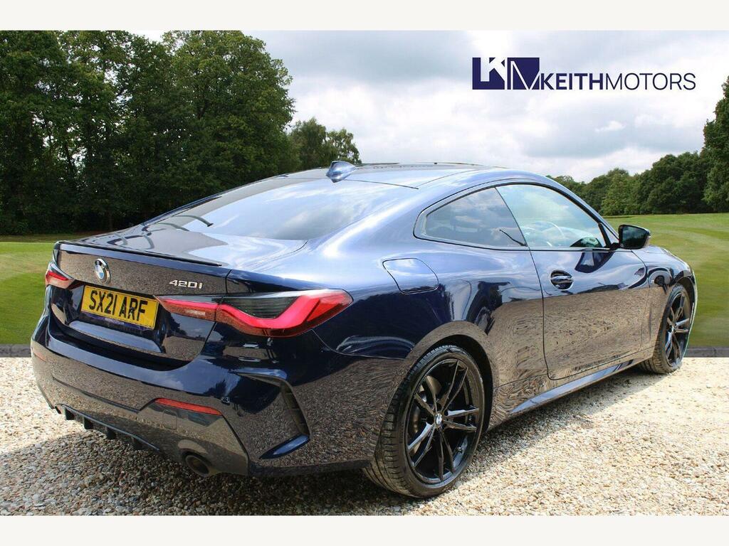 BMW 4 Series Gran Coupe 2.0 420I M Sport Pro Edition Coupe Blue #3