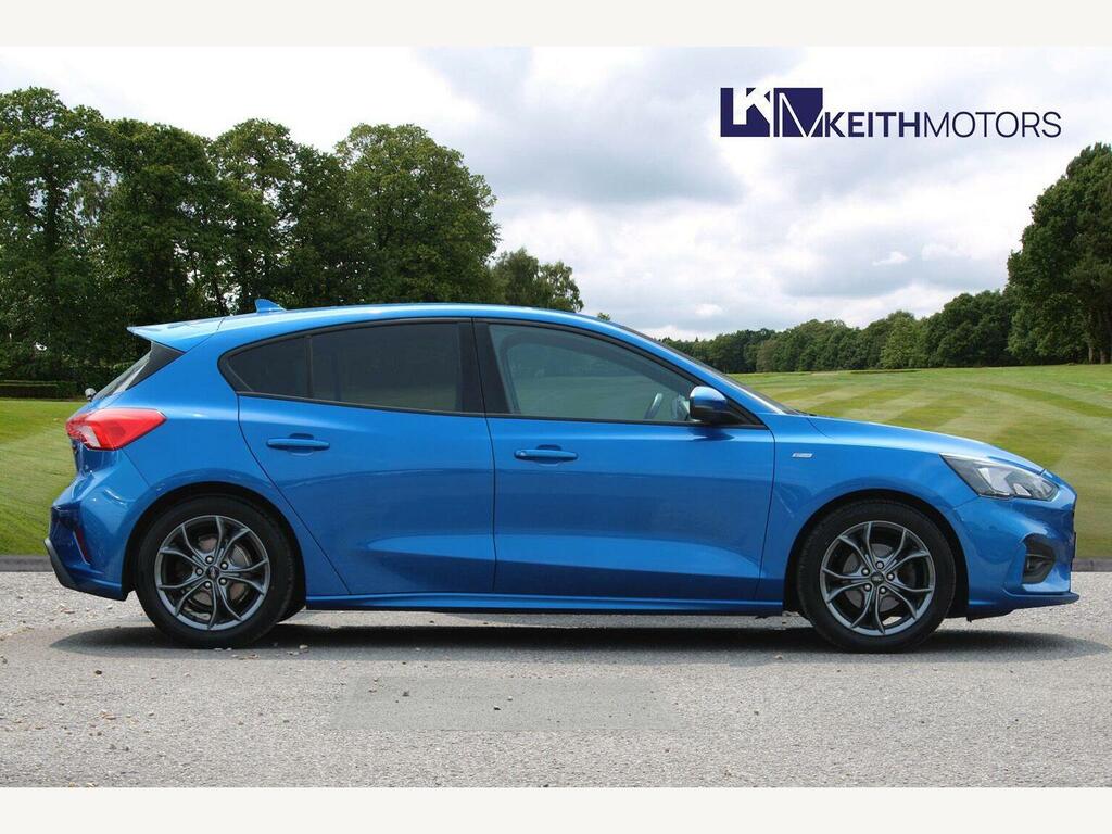 Ford Focus 1.0T Ecoboost St-line Blue #4