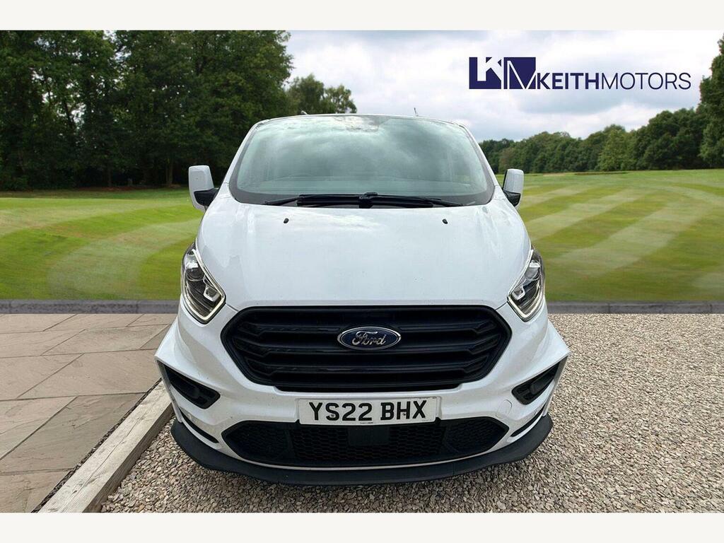 Ford Transit Custom 300 Ecoblue Limited Lwb A C Euro 6 U7392 Ulez White #2