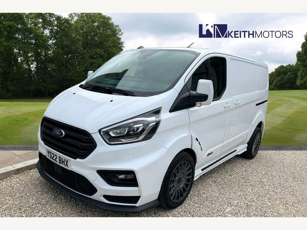 Ford Transit Custom 300 Ecoblue Limited Lwb A C Euro 6 U7392 Ulez White #1