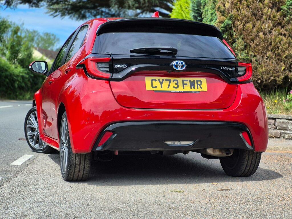 Toyota Yaris 1.5 Vvt-h Excel E-cvt Euro 6 Ss CY73FWR Red #5