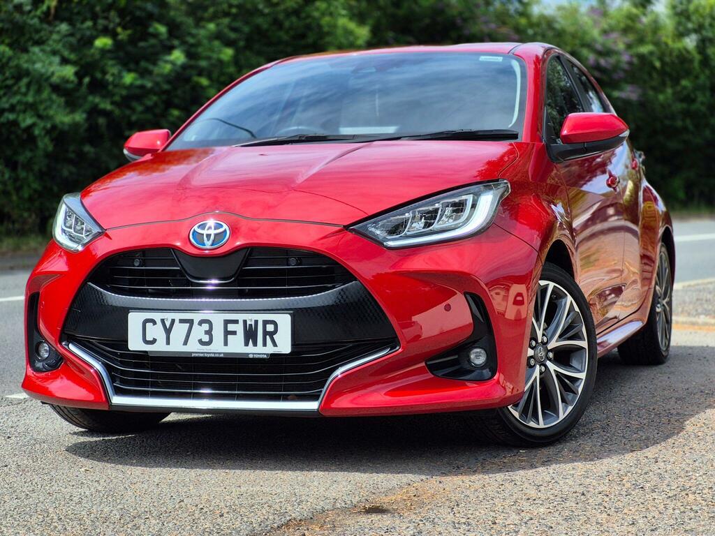 Toyota Yaris 1.5 Vvt-h Excel E-cvt Euro 6 Ss CY73FWR Red #3