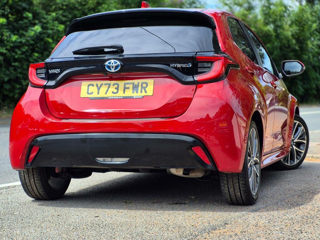 Toyota Yaris 1.5 Vvt-h Excel E-cvt Euro 6 Ss CY73FWR Red #4