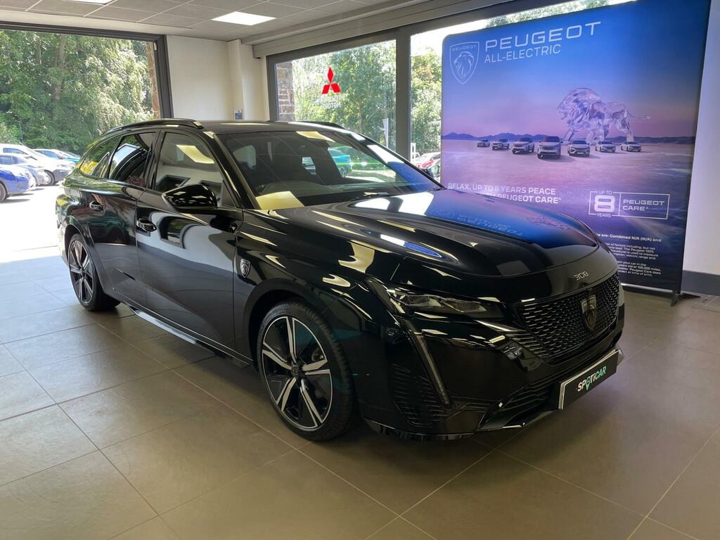 Peugeot 308 SW 1.2 Gt Estate Hybrid E-dsc6 Euro 6 Ss Black