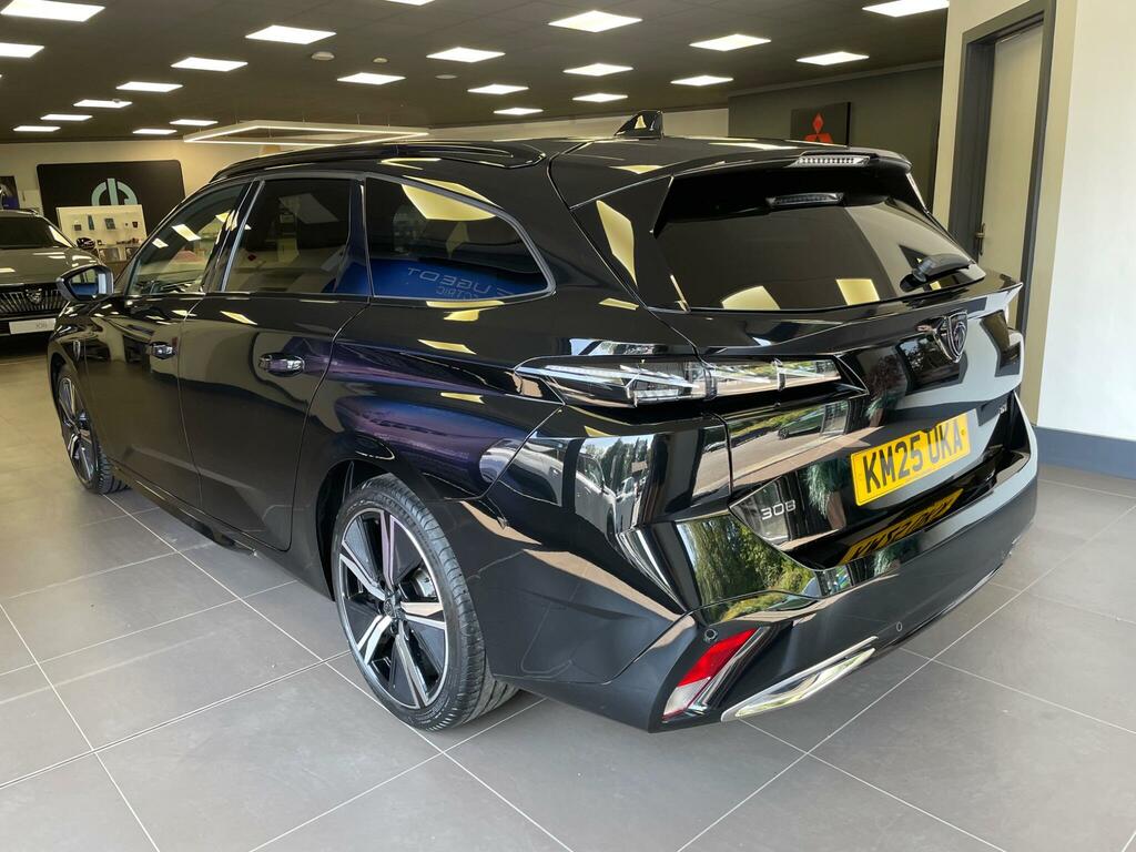 Peugeot 308 SW 1.2 Gt Estate Hybrid E-dsc6 Euro 6 Ss Black #4