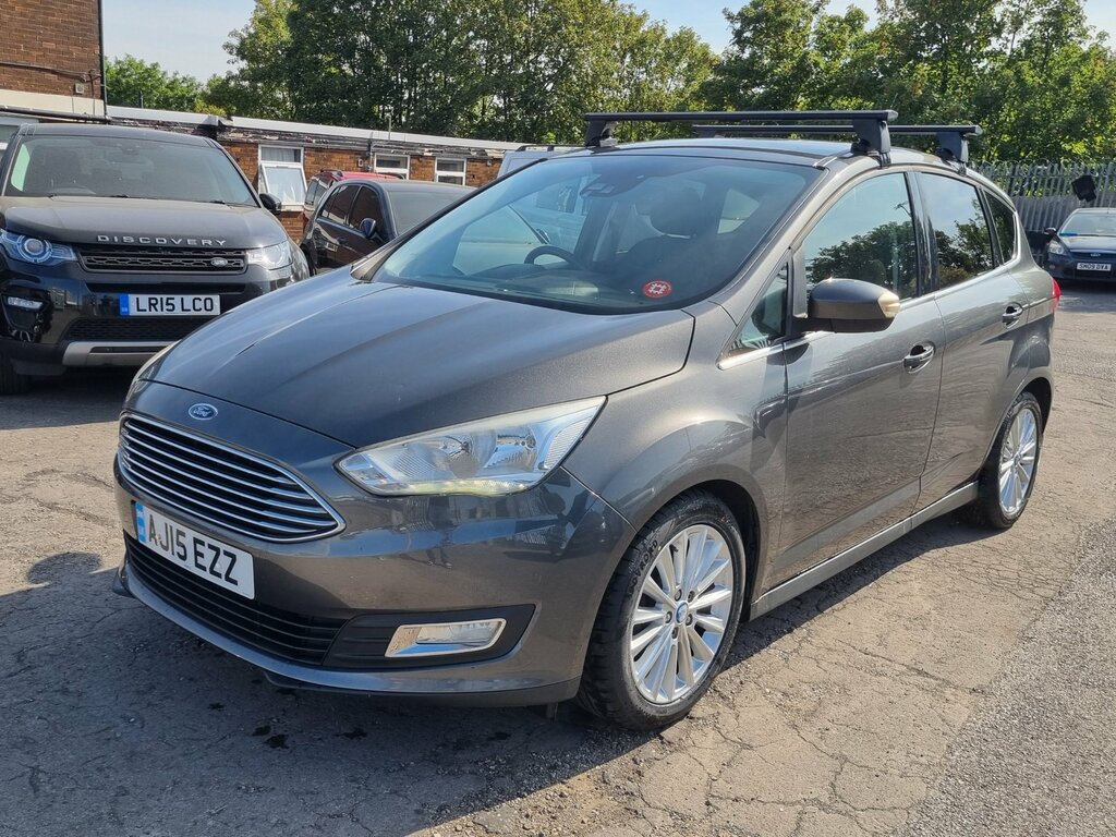 Ford C-Max 1.5 Tdci Titanium Mpv Euro 6 S AJ15EZZ Grey #3