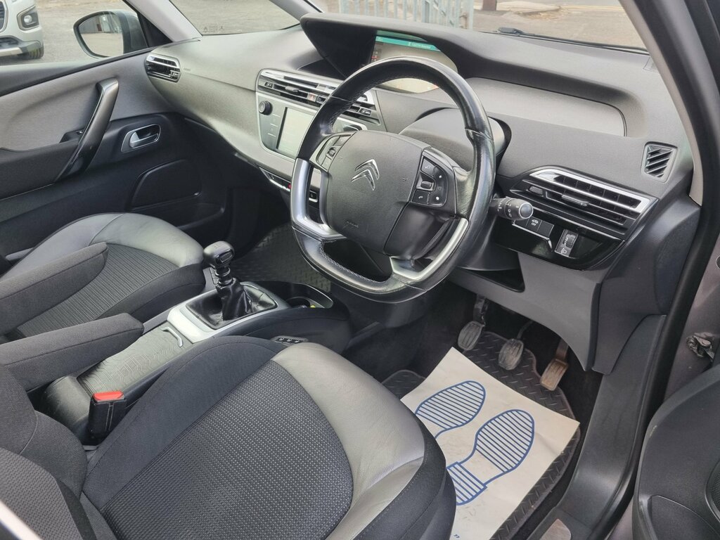 Citroen Grand C4 Picasso 1.6 Bluehdi Flair Mpv Euro 6 S Grey #2