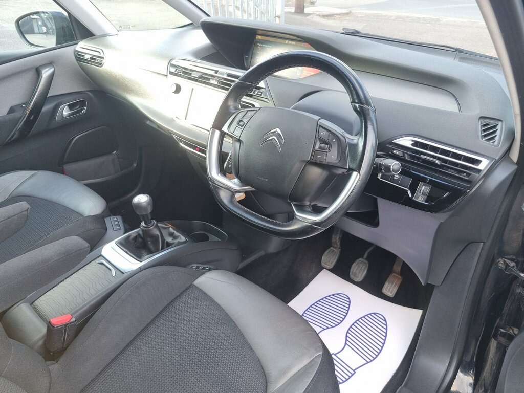 Citroen Grand C4 Picasso 1.6 Bluehdi Flair Mpv Euro 6 S Black #2