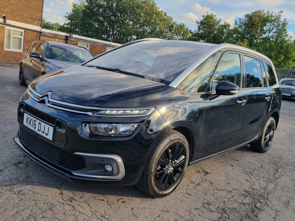 Citroen Grand C4 Picasso 1.6 Bluehdi Flair Mpv Euro 6 S Black #3