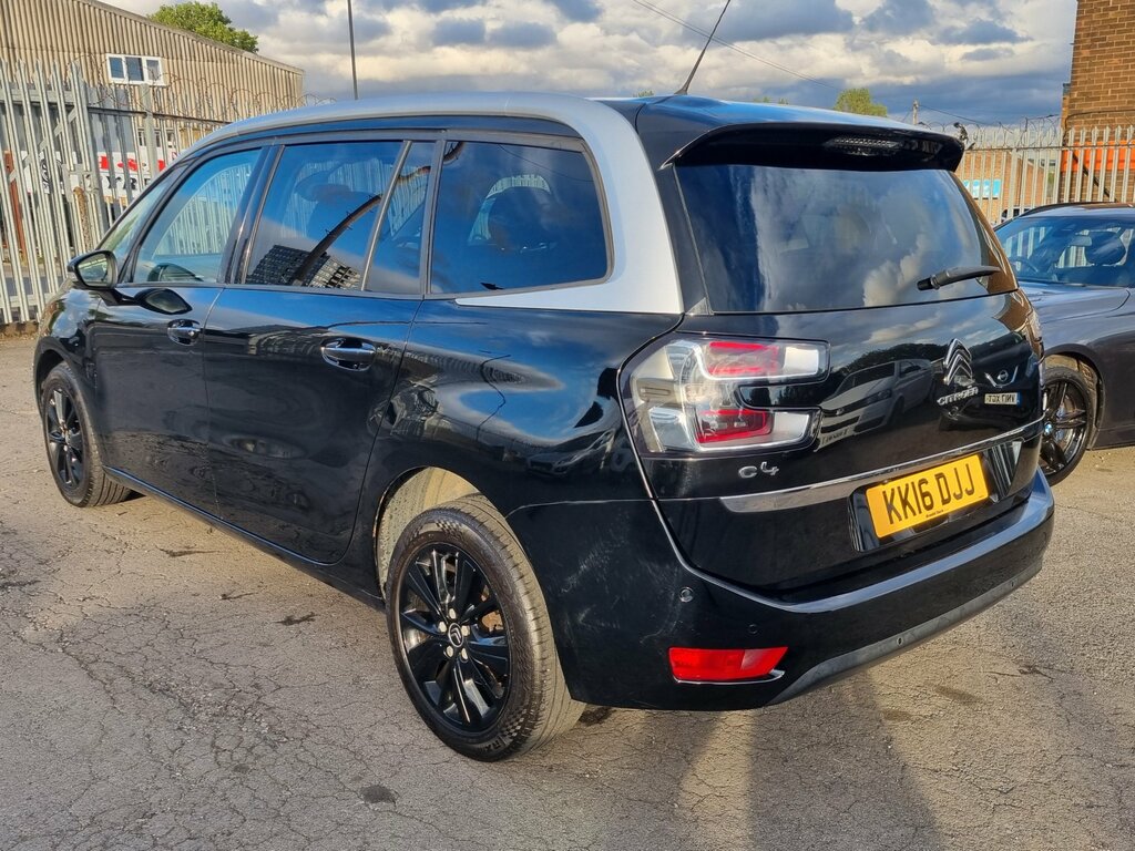 Citroen Grand C4 Picasso 1.6 Bluehdi Flair Mpv Euro 6 S Black #4