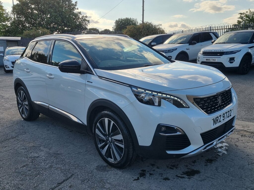 Peugeot 3008 2.0 Bluehdi Gt Line Premium Suv Eat Eur White