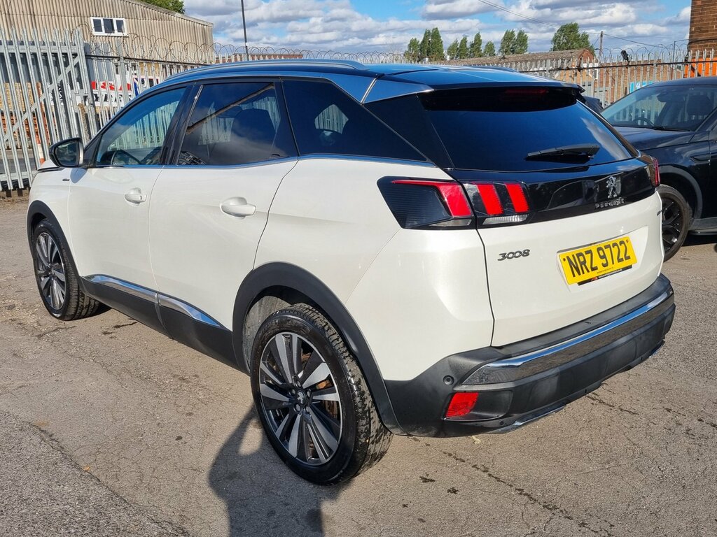 Peugeot 3008 2.0 Bluehdi Gt Line Premium Suv Eat Eur White #4