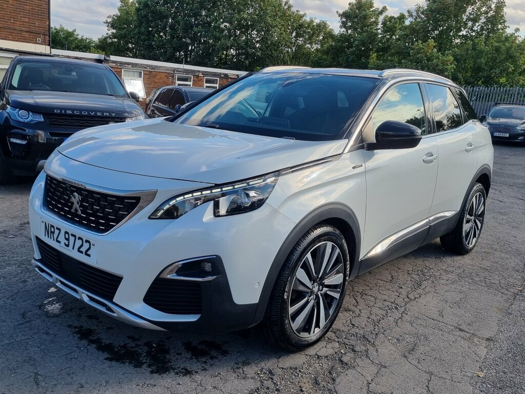 Peugeot 3008 2.0 Bluehdi Gt Line Premium Suv Eat Eur White #3