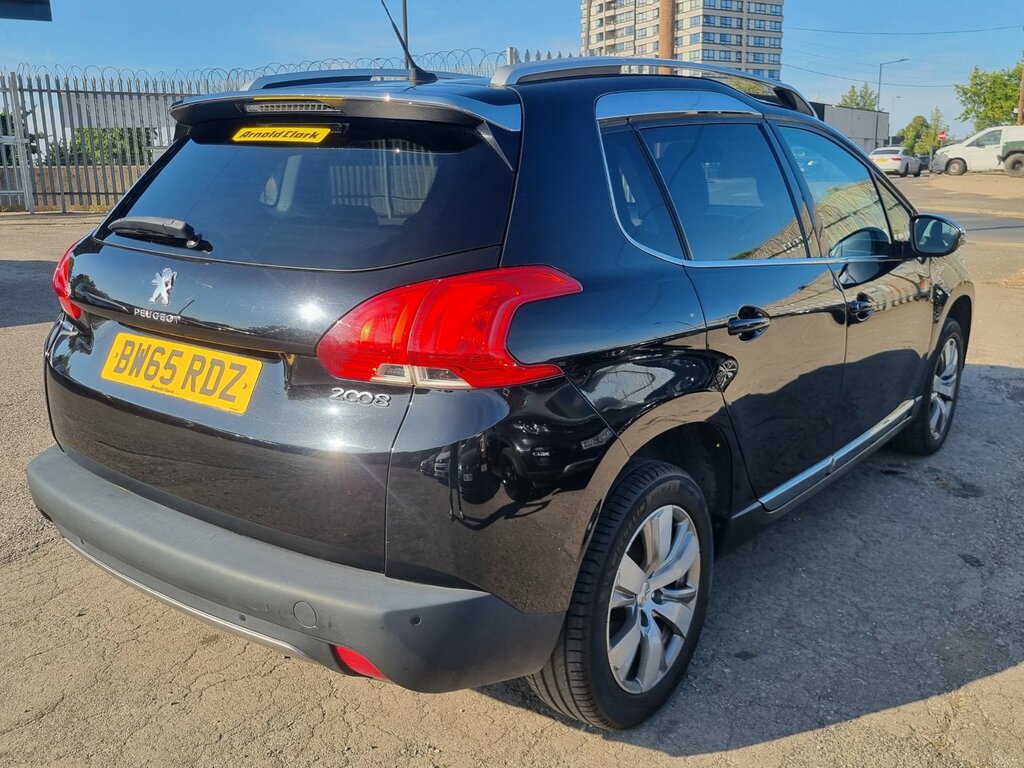 Peugeot 2008 1.2 Puretech Allure Suv Etg Euro 6 Ss Black #5