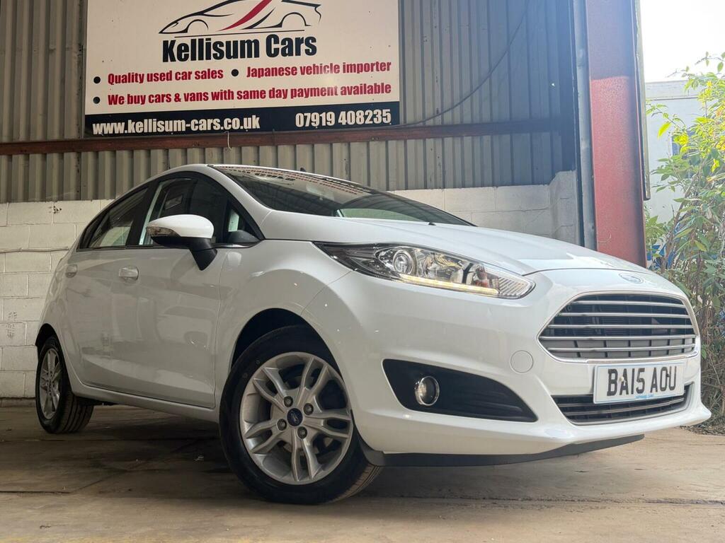 Ford Fiesta Hatchback 1.25 Zetec Euro 6 201515 BA15AOU White #2