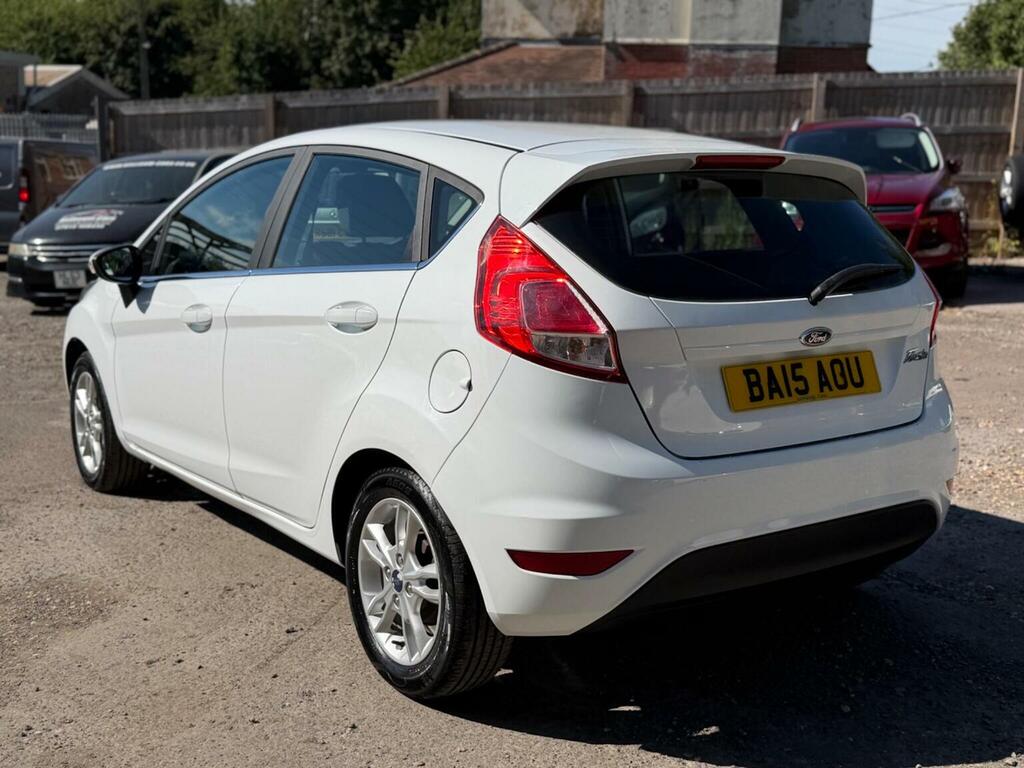 Ford Fiesta 1.25 Zetec Euro 6 White #4