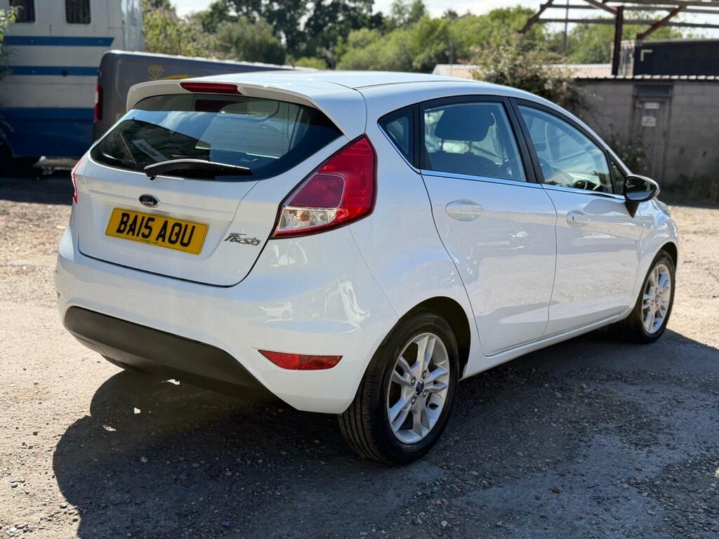 Ford Fiesta 1.25 Zetec Euro 6 White #3