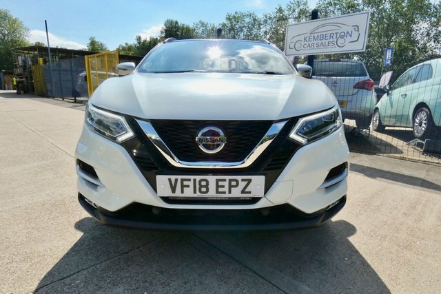 Nissan Qashqai 2018 1.6 Dci Tekna Suv Euro 6 White #2