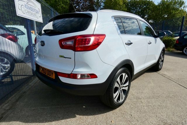 Kia Sportage 2013 1.7 Crdi Ecodynamics 3 Suv White #5