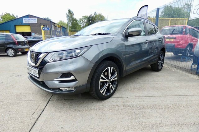 Nissan Qashqai 2018 1.5 Dci N-connecta Suv Euro KO67TCK Grey #3
