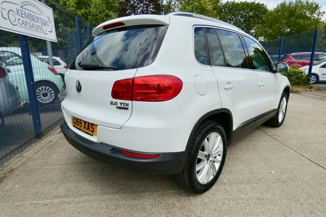 Volkswagen Tiguan 2015 2.0 Tdi Bluemotion Tech Match Edition Suv White #5