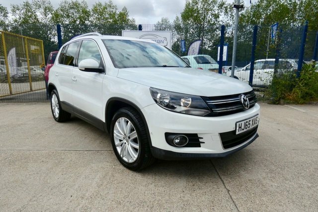 Volkswagen Tiguan 2015 2.0 Tdi Bluemotion Tech Match Edition Suv White