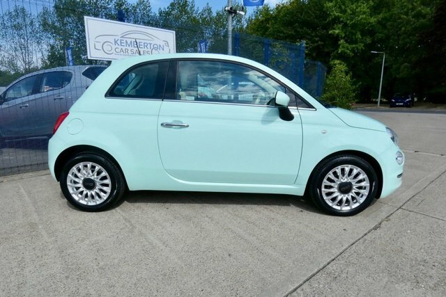 Fiat 500 2018 1.2 Lounge Hatchback Euro 6 Green #4