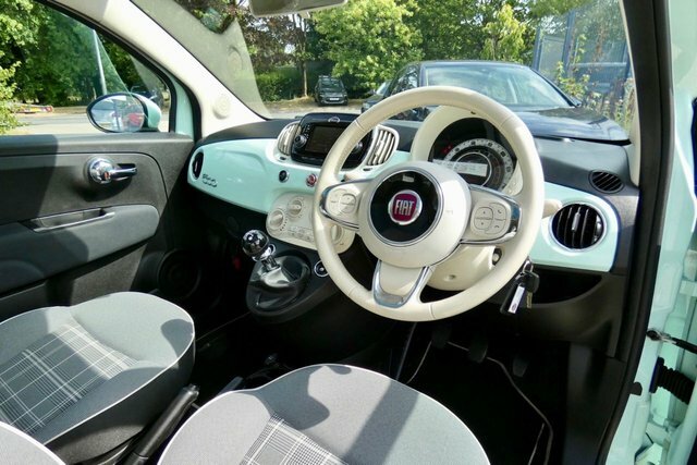 Fiat 500 500 Lounge Black #11