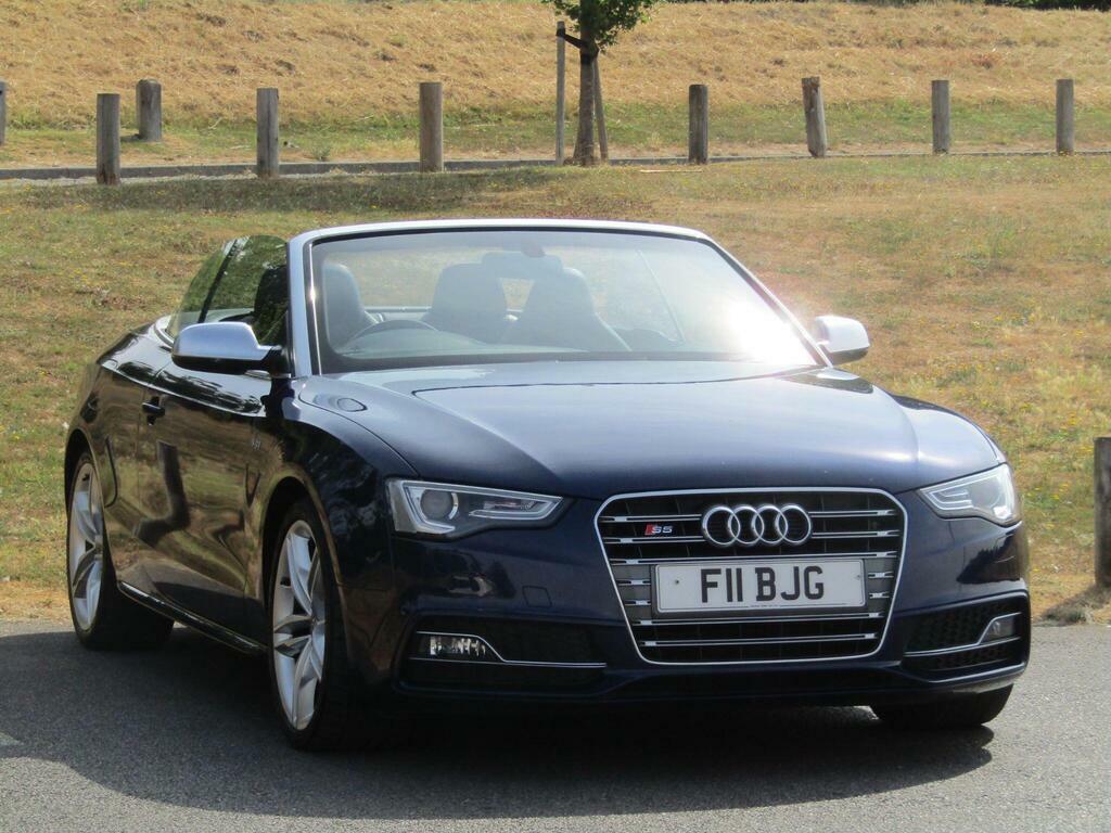 Audi S5 3.0 Tfsi V6 Cabriolet S Tronic Quattro Euro 5 S S Blue #3
