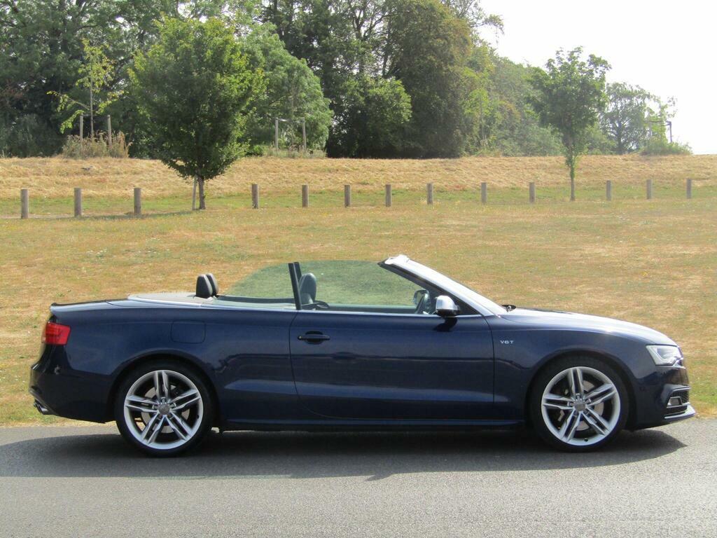 Audi S5 3.0 Tfsi V6 Cabriolet S Tronic Quattro Euro 5 S S Blue #2